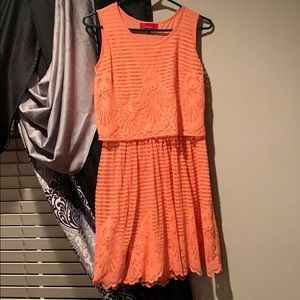 💜 3 for $20 Deal Coral sleeveless sundress